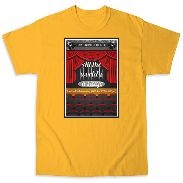 Picture of All the World's a Stage T-shirt 