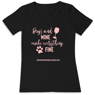 Picture of Wine Country Bully Rescue dogs and wine shirt