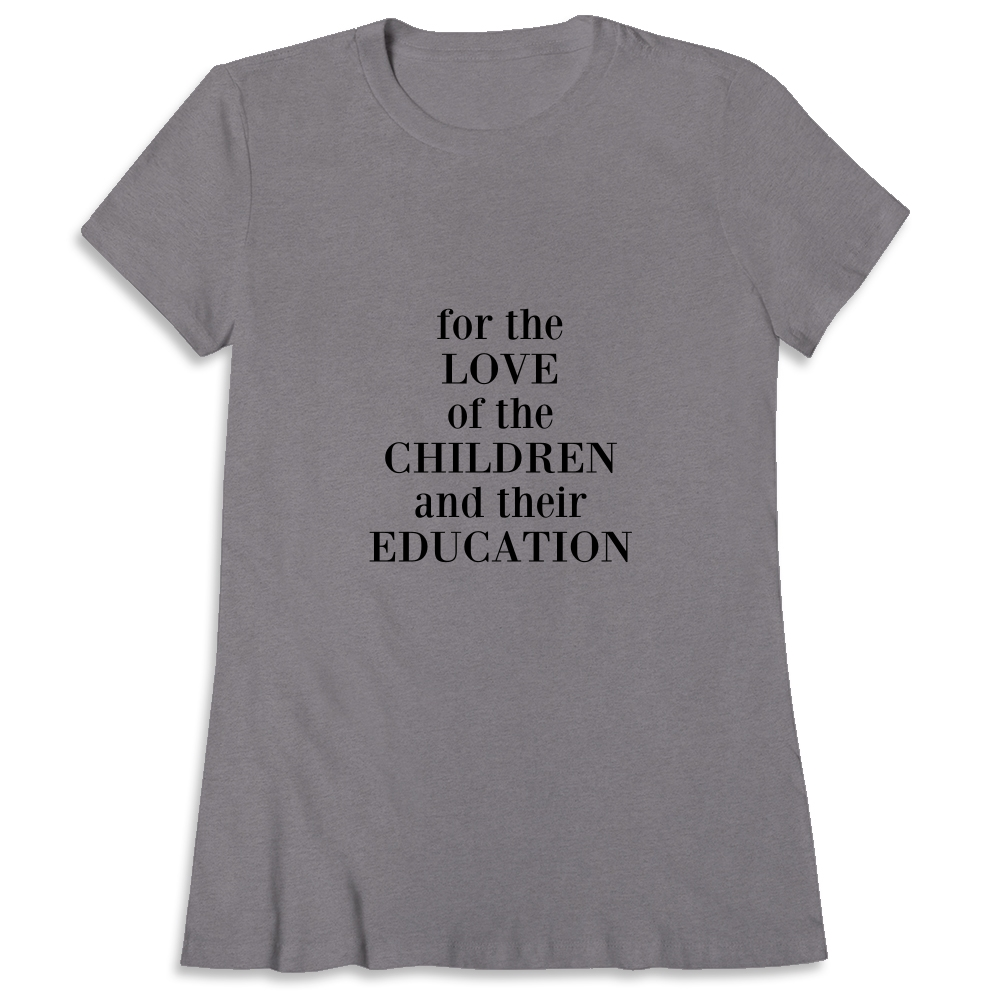 T-shirt for a cause to support children's education | Ink to the People ...