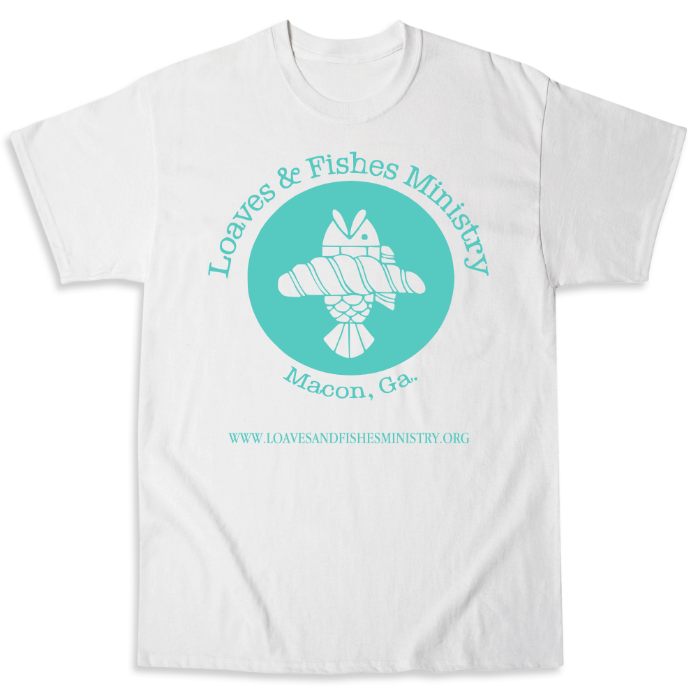 Loaves and Fishes Ministry, Macon GA 2 Ink to the People TShirt