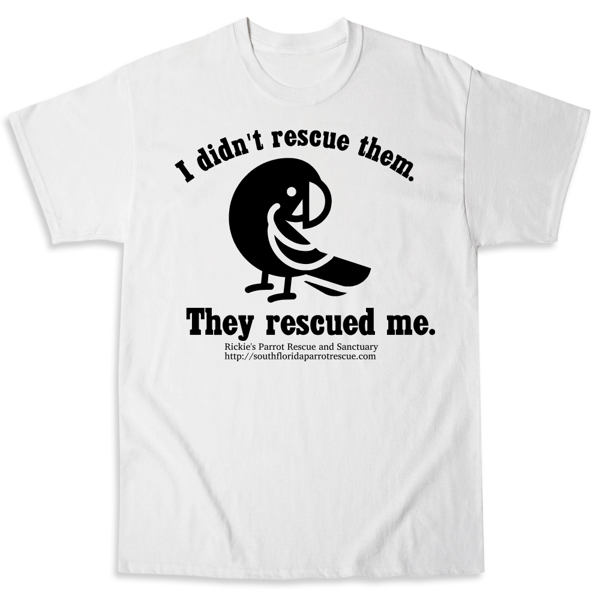 Picture of Rickie's Parrot Rescue and Sanctuary Membership T Shirts-2