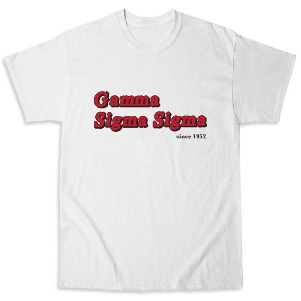 Picture of Gamma Sigma Sigma T-shirt Sale Fundraiser