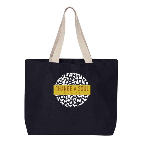 Picture of Dane County Humane Society Navy Tote Bag