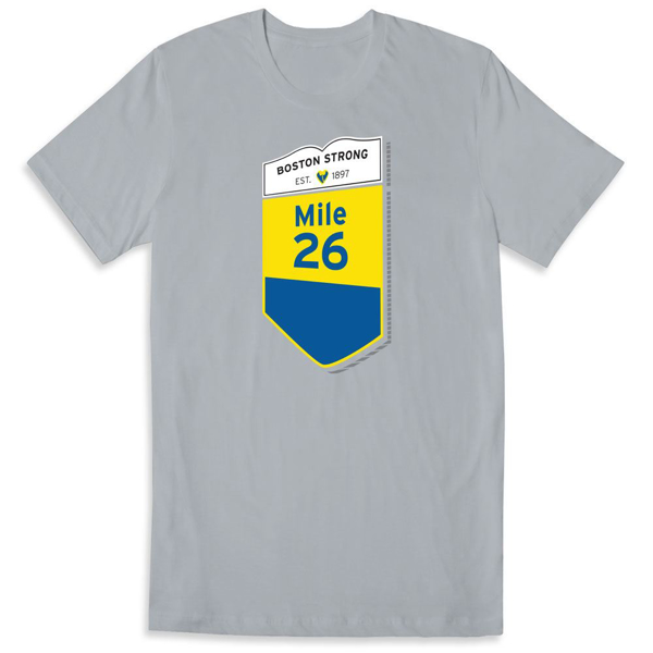 Picture of 26 Mile Marathon Slim Fit Unisex T-Shirt