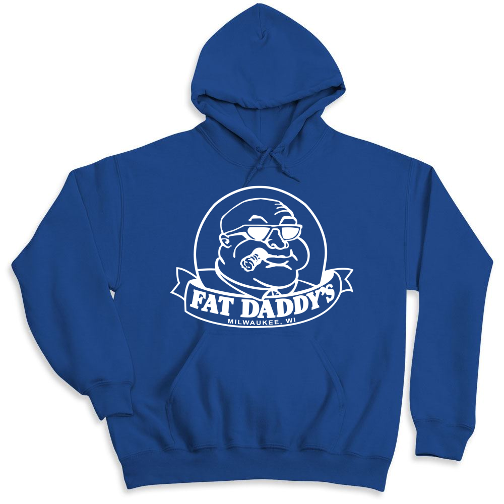 Fat Daddy's Logo White & Blue Ink to the People TShirt