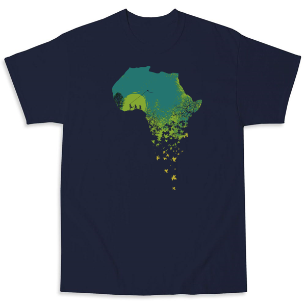 Picture of World Vision Performance Navy T-Shirt