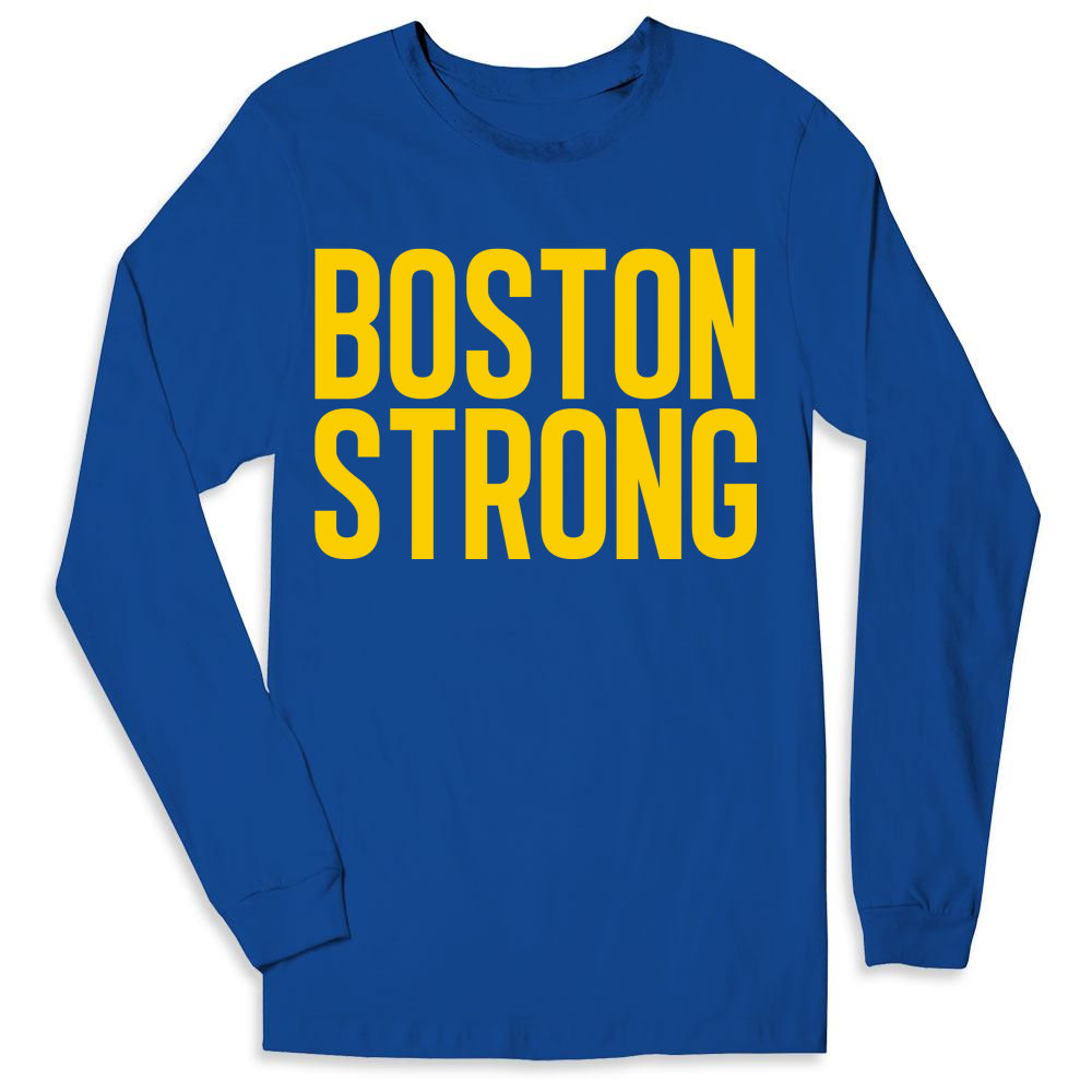 BOSTON STRONG Long Sleeve | Ink to the People | T-Shirt Fundraising