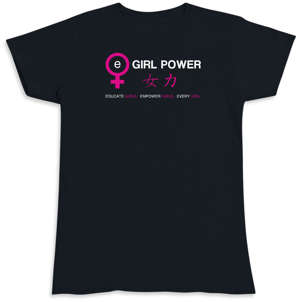 Picture of eGirl Power Ladies Tee - Black