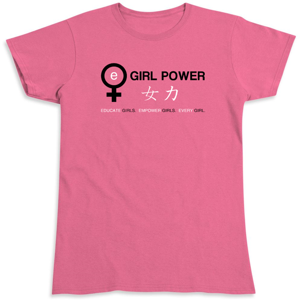 Egirl Power Pink Ink To The People T Shirt Fundraising