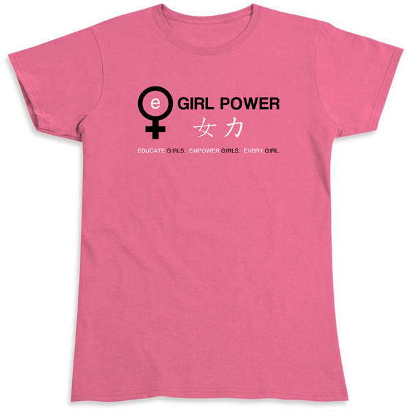 Picture of eGirl Power Ladies Tee - Pink