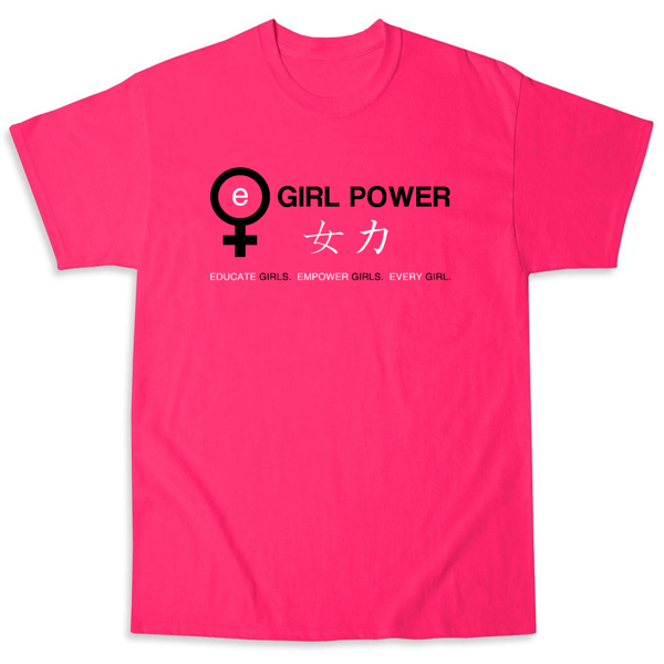 Picture of eGirl Power Adult Tee - Pink