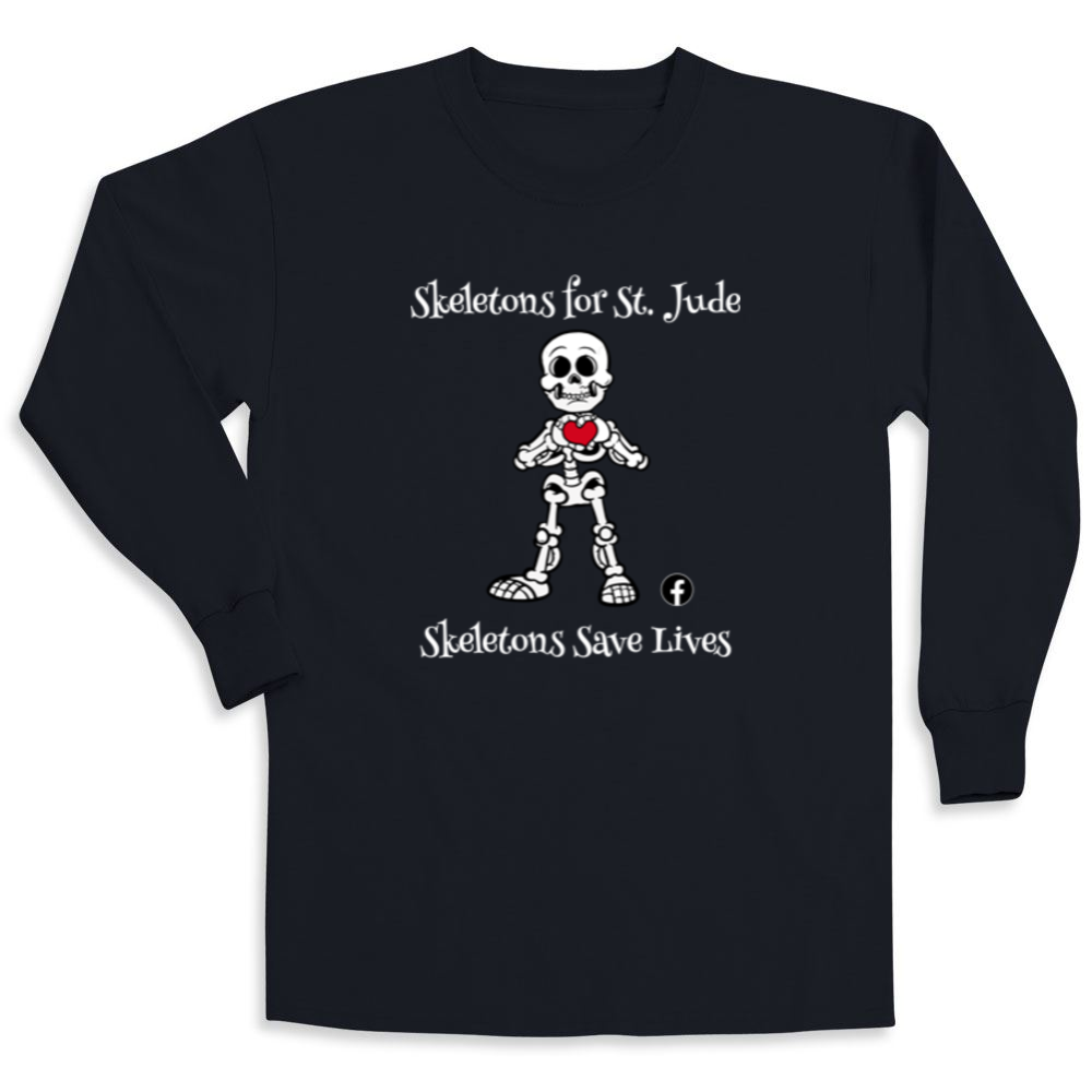 Skeletons for St. Jude Shirt Fundraiser (KIDS SIZES ONLY) Ink to the People TShirt