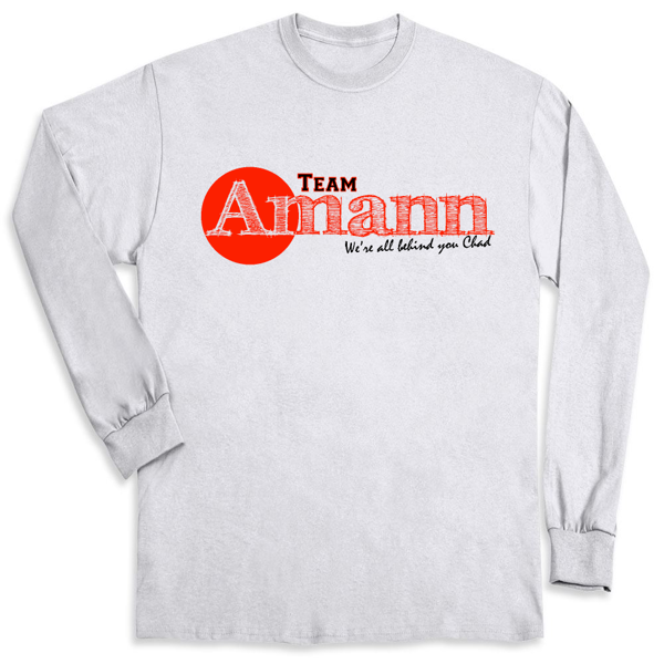 Team Amann Support Shirts | Ink to the People | T-Shirt Fundraising ...