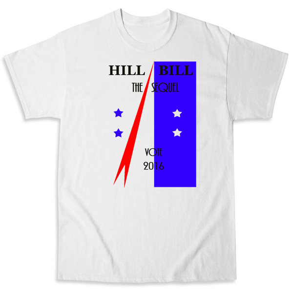 Picture of Hillary Clinton for President Tee Shirts Basic Unisex Tee