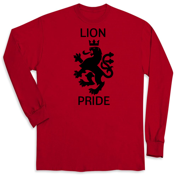 Picture of AFCENT 2015 - Red Basic Fit Unisex Long Sleeve Tee