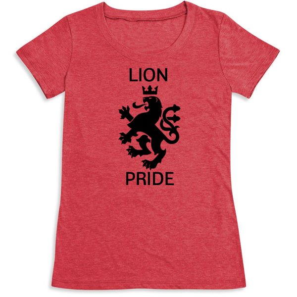 Picture of AFCENT 2015 - Red Ladies Triblend Tee