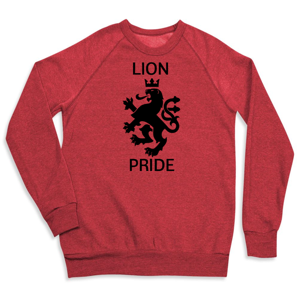 Picture of AFCENT 2015 - Red Slim Fit Unisex Crewneck Sweatshirt