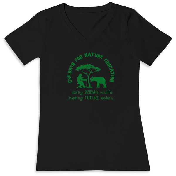Picture of T-SHIRT TO SUPPORT CHILDREN PROJECT  Ladies V-Neck Tee