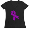 Picture of Stand Against Epilepsy Ladies Deep V-Neck Tee