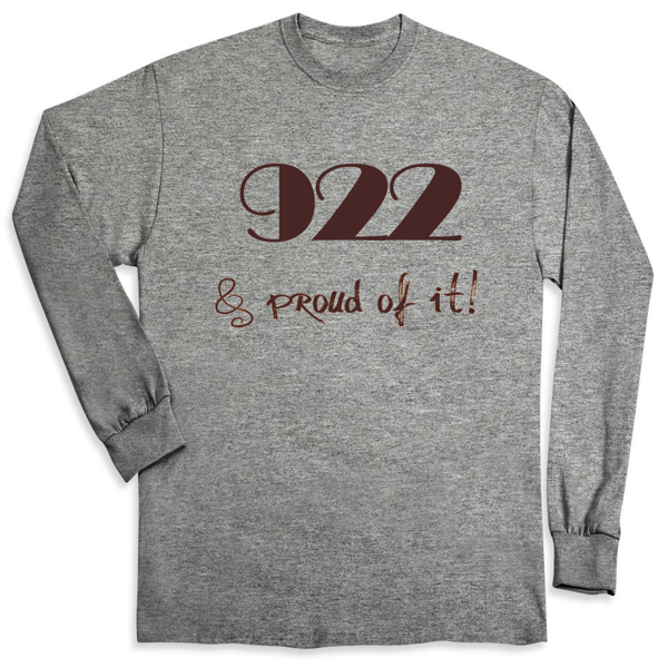 Picture of 922 proud Basic Fit Unisex Long Sleeve Tee