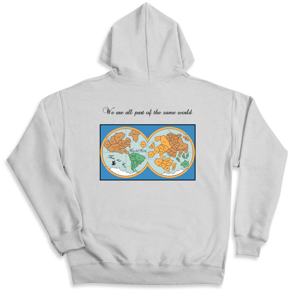 Picture of world peace Basic Unisex Hooded Sweatshirt