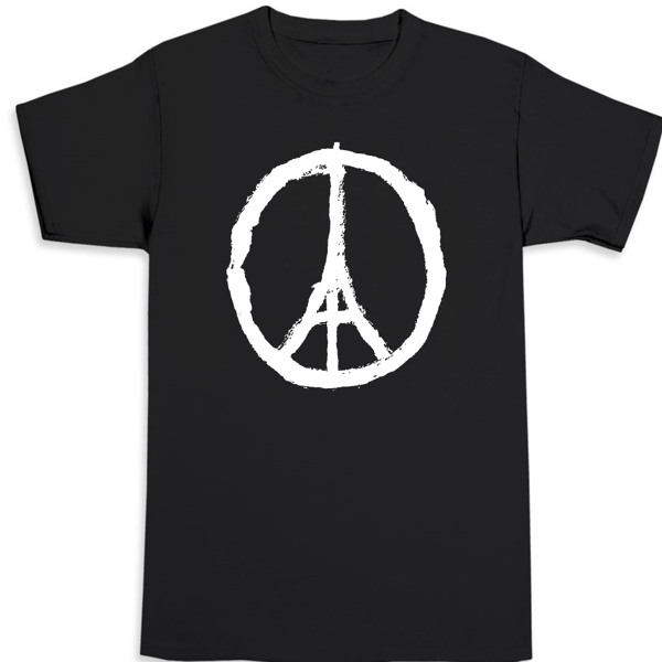 Picture of PEACE FOR PARIS, PEACE FOR ALL Basic Kids Tee