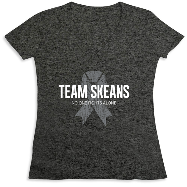 Picture of TEAM SKEANS Ladies Deep V-Neck Tee