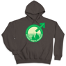 Picture of Fathers' Rights - Green Basic Unisex Hooded Sweatshirt