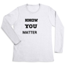 Picture of KNOW YOU MATTER Basic Ladies Long Sleeve Tee
