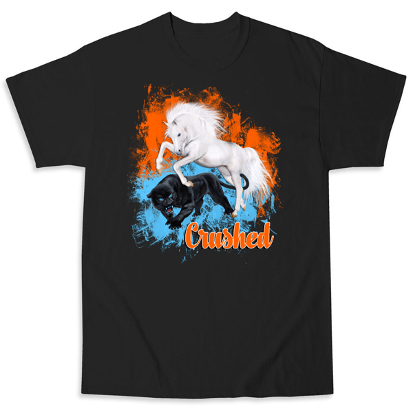 Picture of Broncos Crushed the Panthers Basic Unisex Tee