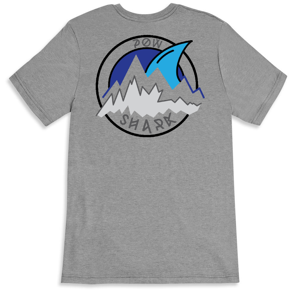 Pow Shark by Finn Weresch | Ink to the People | T-Shirt Fundraising ...