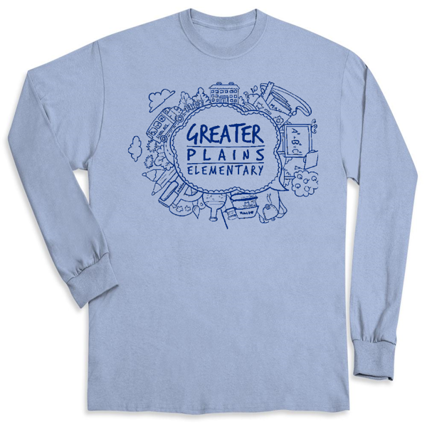 Picture of Greater Plains T-Shirt Sale Basic Fit Unisex Long Sleeve Tee