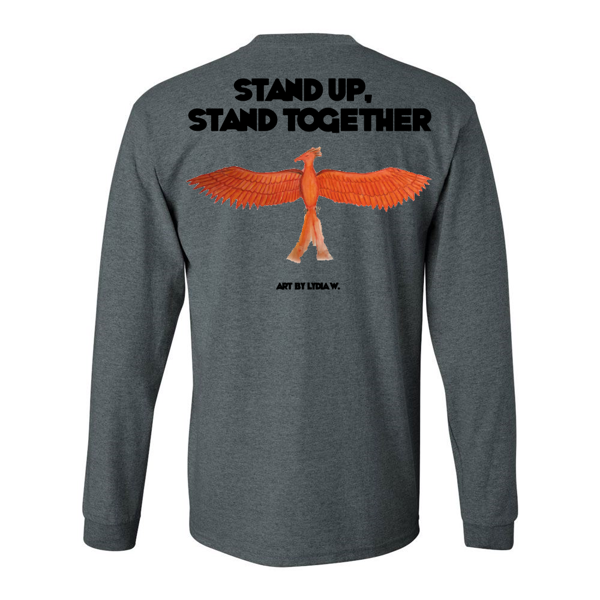 Picture of Stand Up, Stand Together Basic Fit Unisex Long Sleeve Tee