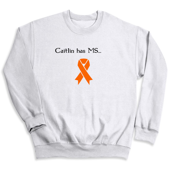 Picture of Caitlin Has MS Basic Unisex Crewneck Sweatshirt