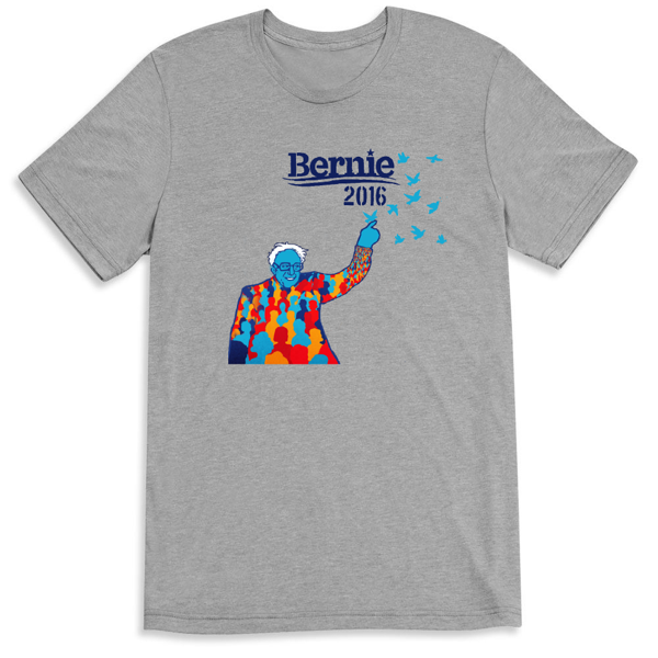 Picture of Berning for Bernie Unisex Triblend Tee