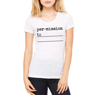 Picture of Womens Fill In Message Tee