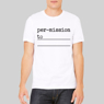Picture of Mens Fill In Message Tee