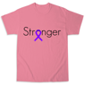 Picture of You ARE stronger! Purple awareness ribbon. 