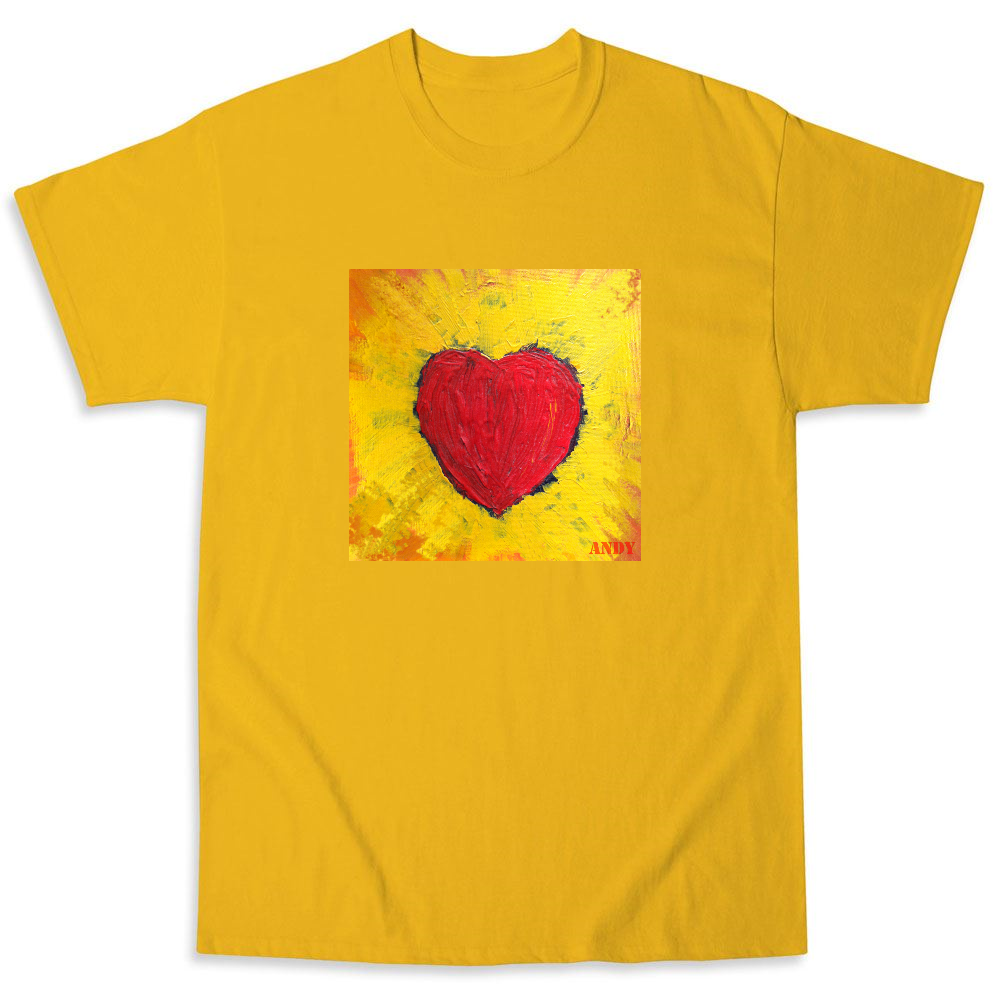 AndyHeart | Ink to the People | T-Shirt Fundraising - Raise Money for ...
