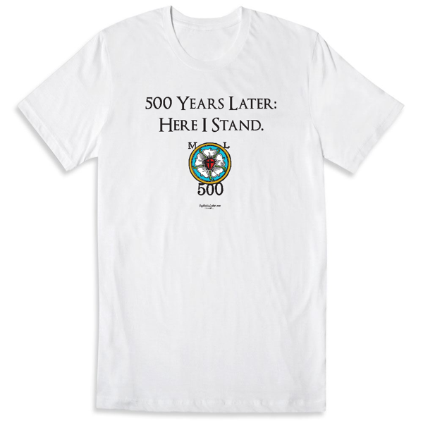 Picture of Reformation Tee - Martin Luther Rose - 500
