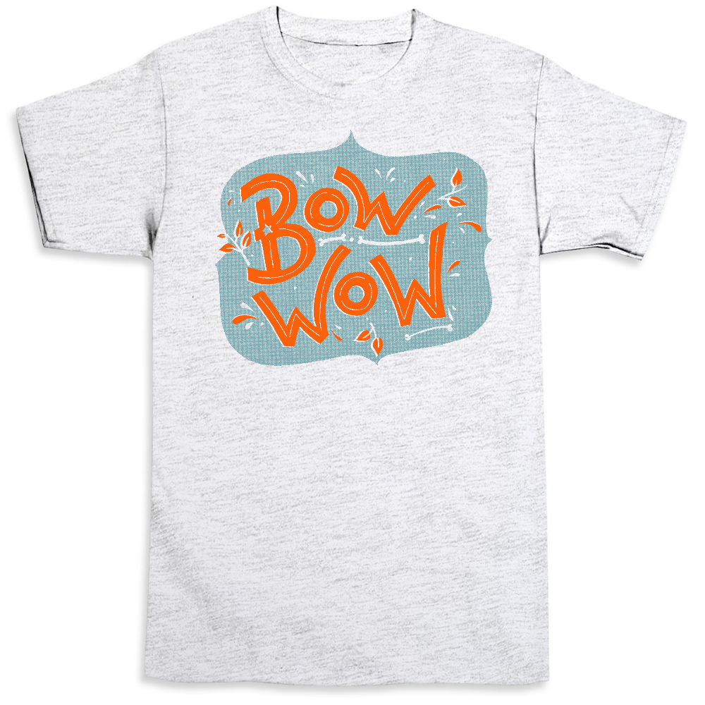 Bow Wow Ink to the People TShirt Fundraising Raise Money for Your Cause or Charity