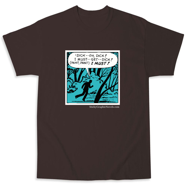 Picture of Male Must Have Romance Comic Panel T-Shirt!