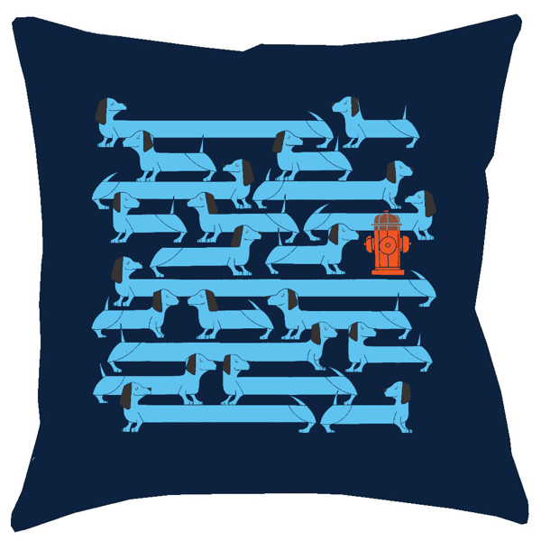 Picture of Weiner Dog Pillow