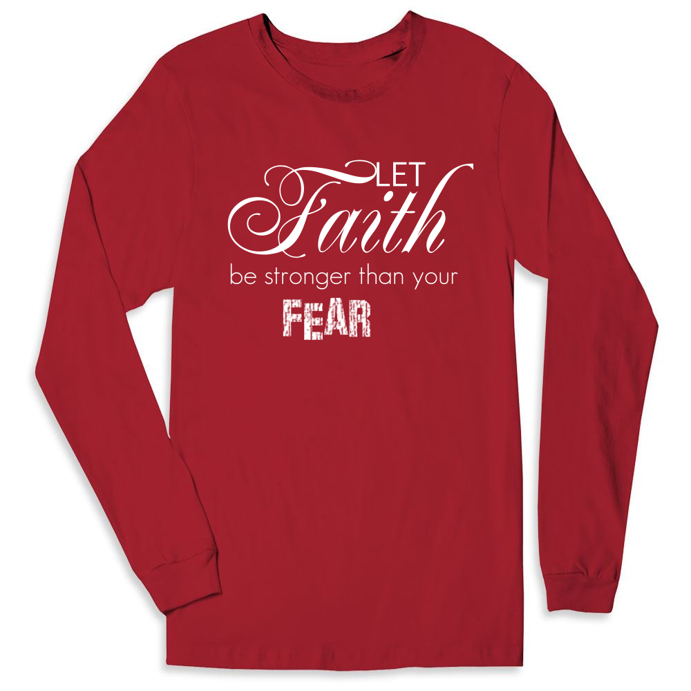 faith over fear tie dye shirt