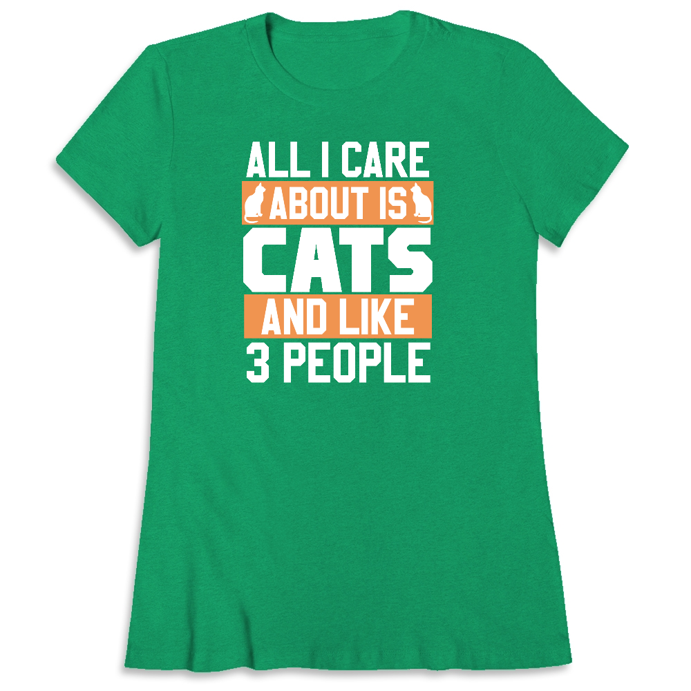 All I Care About Is Cats and Like 3 People | Ink to the People | T ...