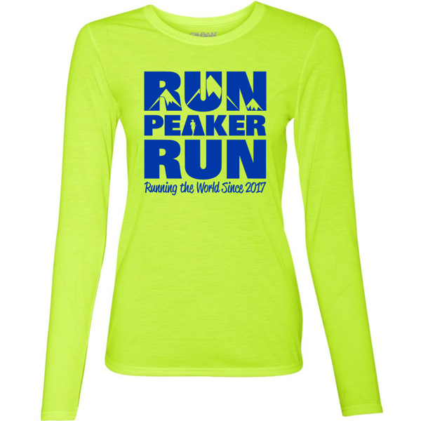 Picture of Run Peaker Run Long Sleeve T-Shirt